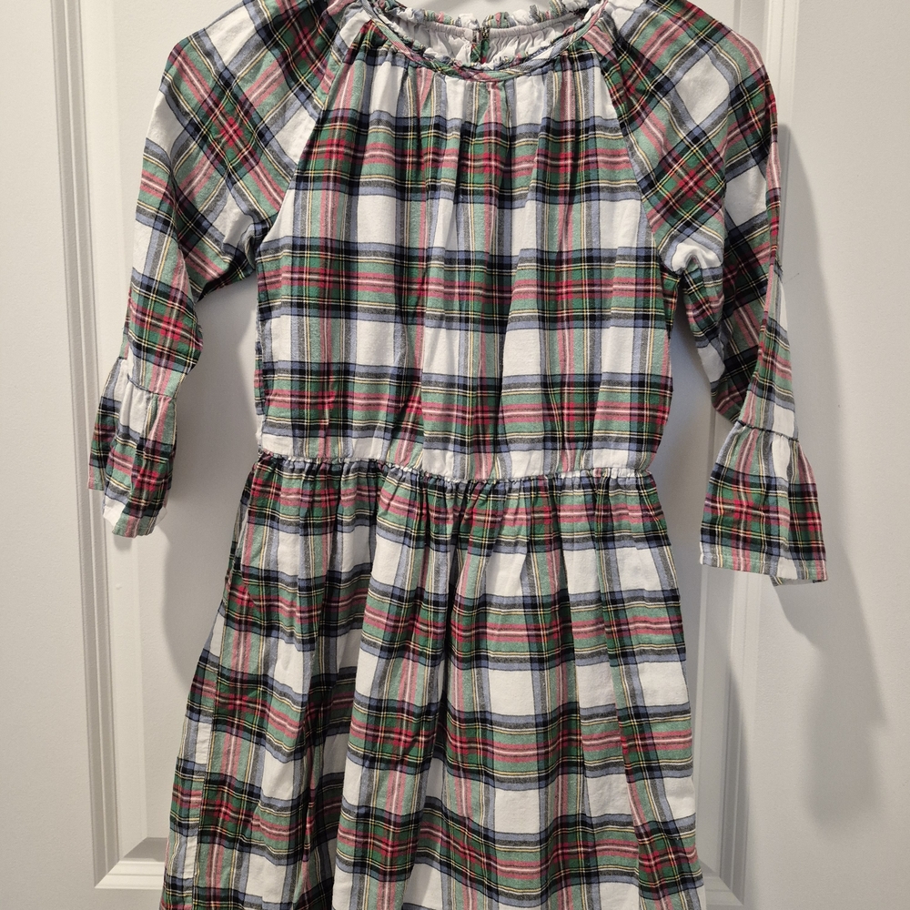 GAP Multicolor Plaid Kids Dress